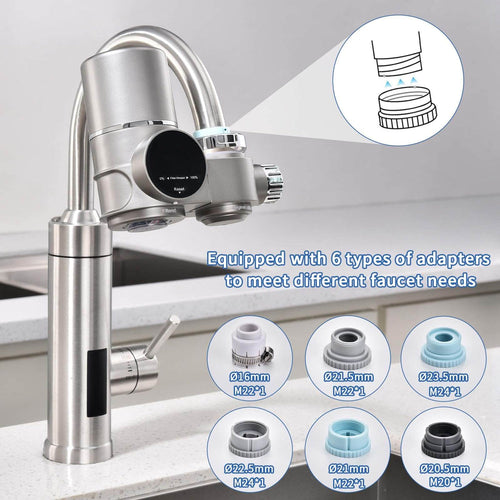 FilterFlow™ – Smart Water Tap Connector & Filter