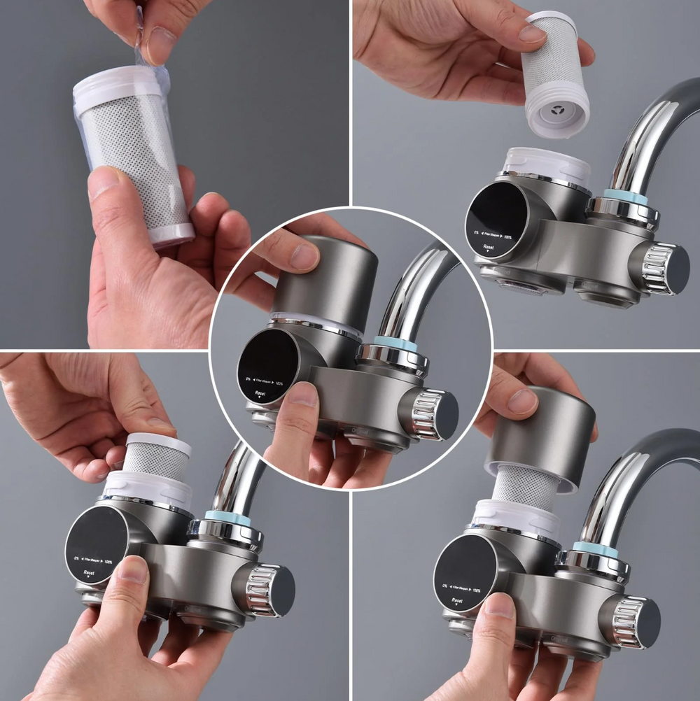 FilterFlow™ – Smart Water Tap Connector & Filter