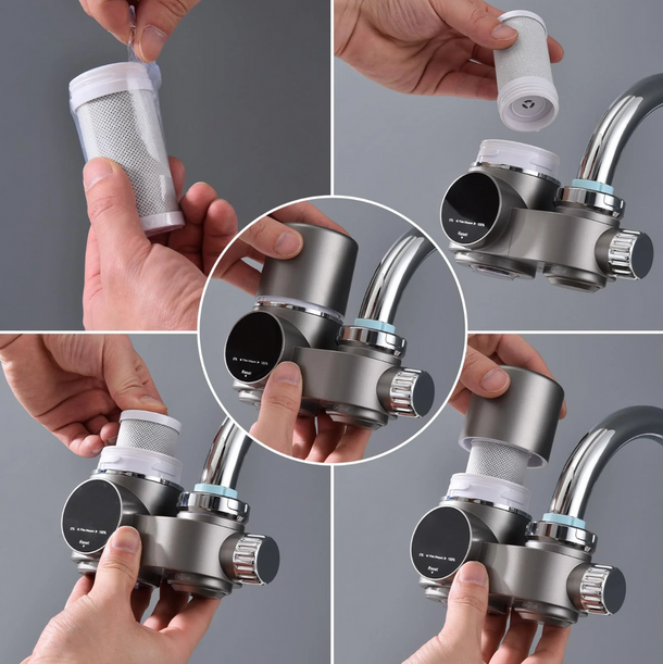 FilterFlow™ – Smart Water Tap Connector & Filter